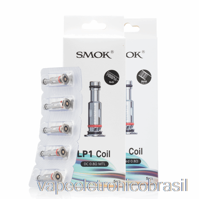 Vape Recarregável Smok Lp1 Bobinas De Substituição 0.9ohm Lp1 Meshed Mtl Coils